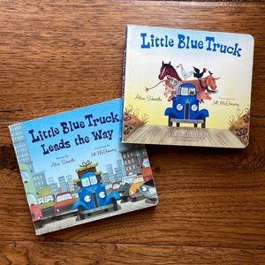 Little Blue Truck & Little Blue Truck Leads the Way books by Alice Schertle